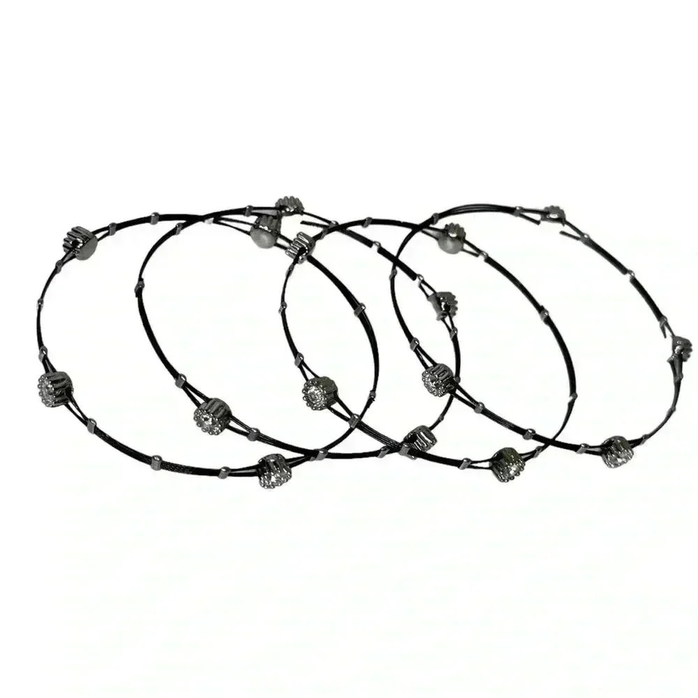 Bangle bracelet set women’s jewelry - Picture 3 of 3